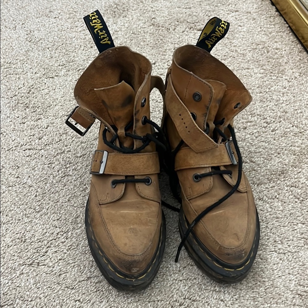 Dr. Martens Brown Leather Boots